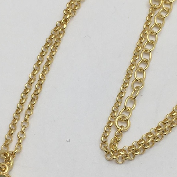 Mia Fiore | 18k gold plated sterling silver pendent necklace NWT - Picture 6 of 7